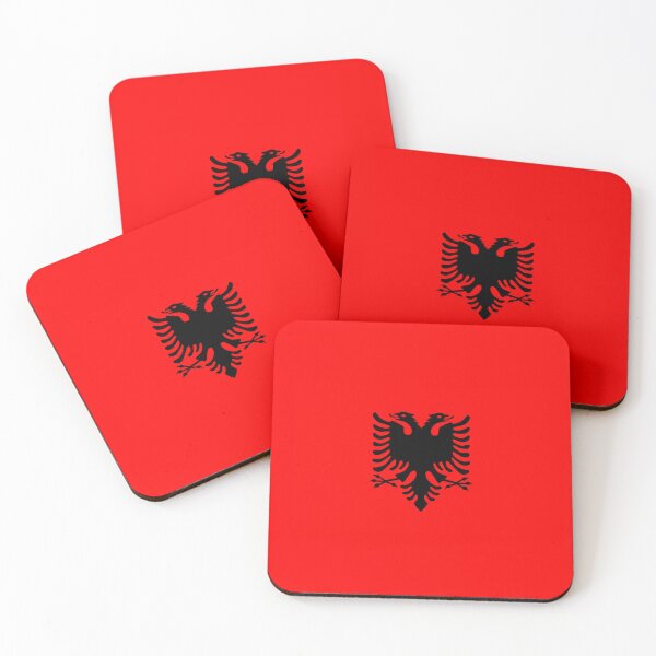 Item preview, Albania Flag designed and sold by FutureTraveller.