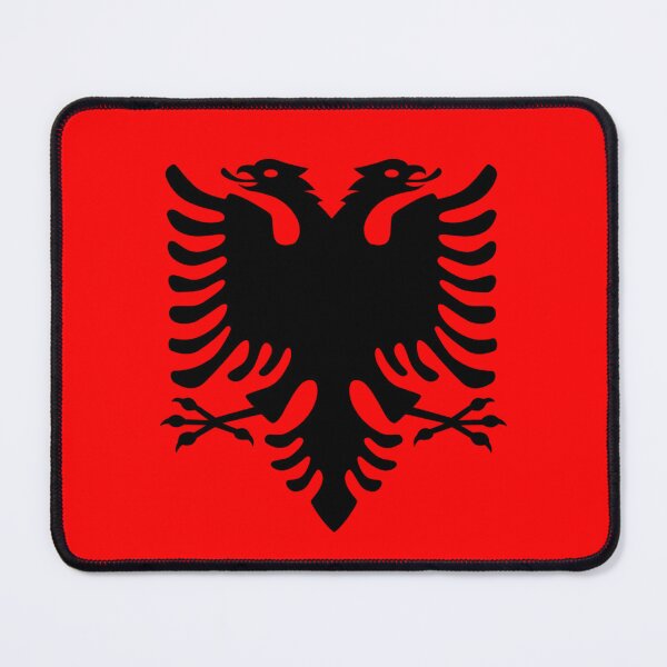 Item preview, Albania Flag designed and sold by FutureTraveller.