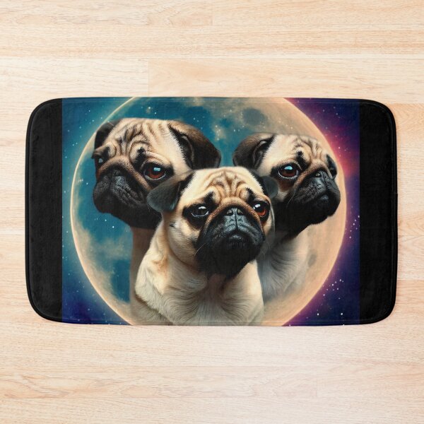 Item preview, Pug moon designed and sold by CritterCulture.