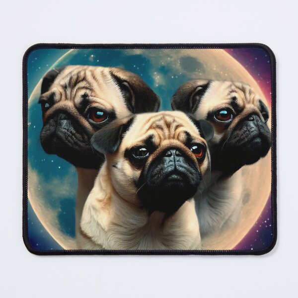 Item preview, Pug moon designed and sold by CritterCulture.