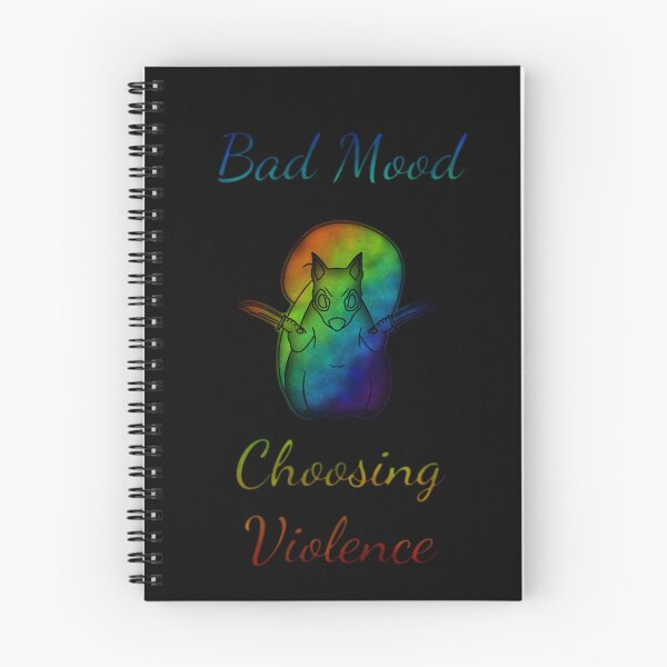 Item preview, Bad mood squirrel- rainbow version designed and sold by Squirrel-Brain.