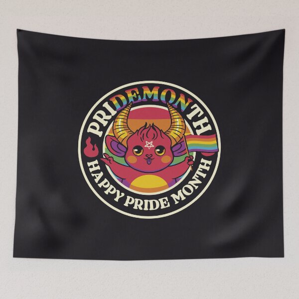 Item preview, Happy Pride Month by Tobe Fonseca designed and sold by Tobe Fonseca®.