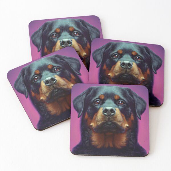 Item preview,  Magenta Renaissance: The Stalwart Rottweiler designed and sold by StyleSyndicatio.