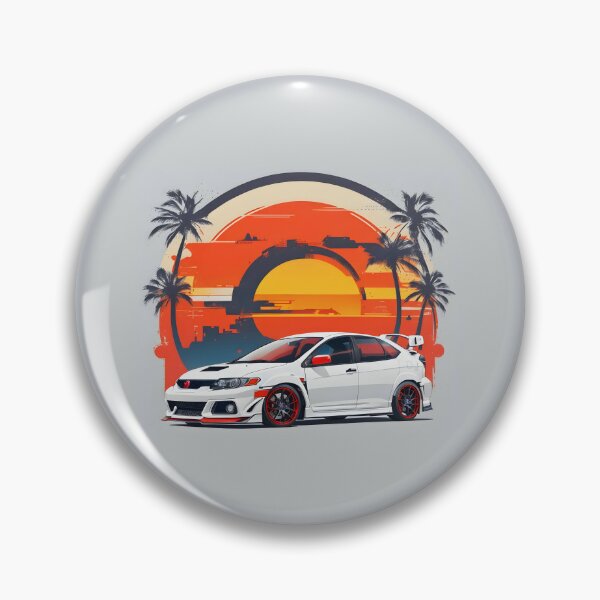 Artikelvorschau, Ai Generated Retro JDM Honda Civic Type R entworfen und verkauft von AiArtMerch.