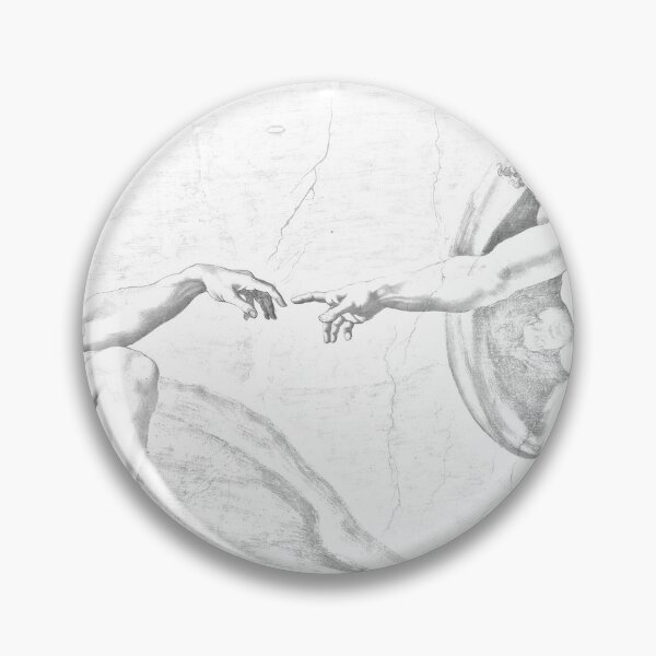 Item preview, Colour in Creation of Adam (1510) by Michelangelo designed and sold by StruckByLight.