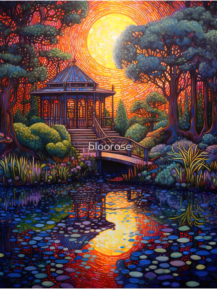 "Gazebo 3" Sticker for Sale by bloorose Redbubble