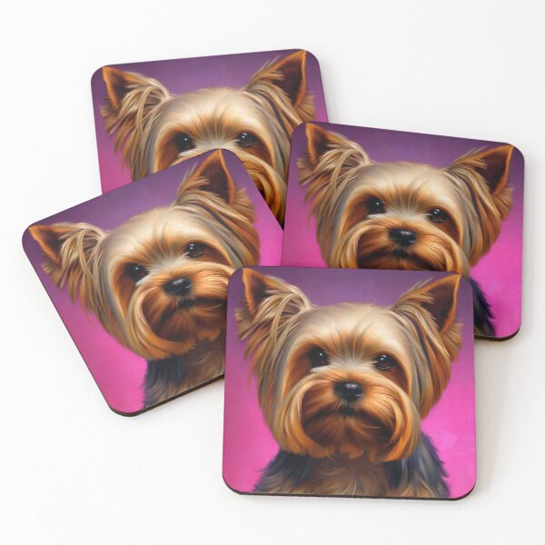 Item preview, Magenta Renaissance: The Enchanting Yorkie designed and sold by StyleSyndicatio.