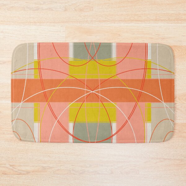 Item preview, vintage abstract with pastel colors designed and sold by azet-art.