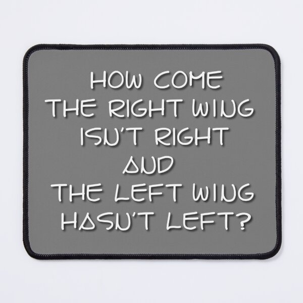 Item preview, Right Wing Left Wing designed and sold by verlnelson.