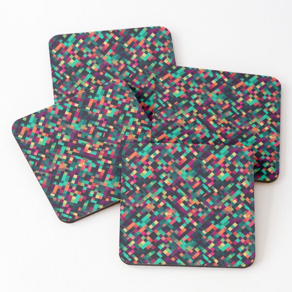 Item preview, Neon Matrix Maze designed and sold by PixelPatchwork.