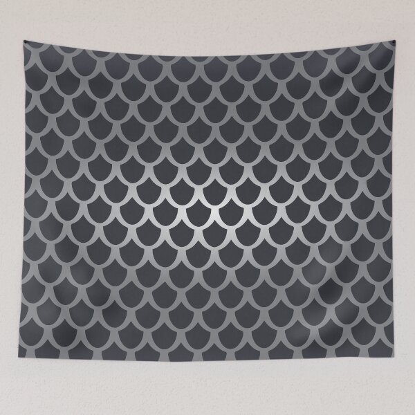 Item preview, Fish mermaid scales pattern  designed and sold by Donutlovers.