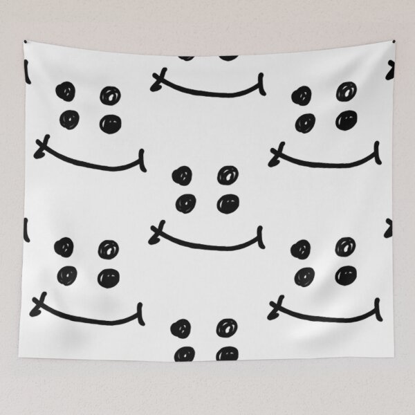 Item preview, Ericdoa smiley face tattoo drawing designed and sold by kilpatrickgeral.