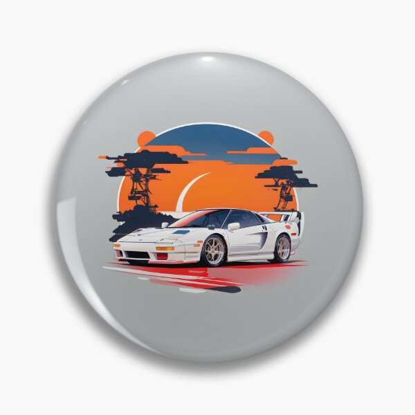 Aperçu de l'œuvre Ai Generated Retro JDM Honda NSX créée et vendue par AiArtMerch.
