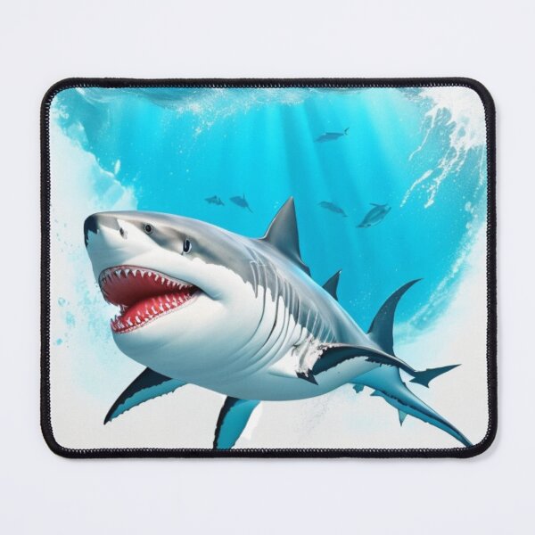 Item preview, DPrompt Design, T-Shirt, Funny Animals Shirt, Dad Gifts, Mom Gift, Their Gifts , Graphic Tee, Cute White Shark designed and sold by DPrompt.
