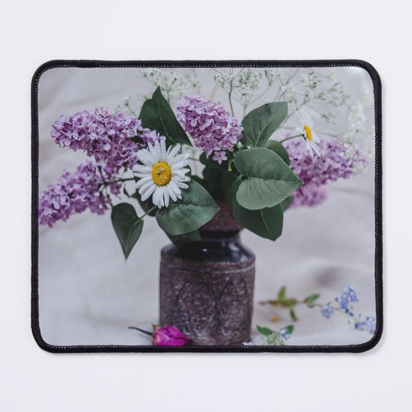 Item preview, Lilac, daisies and cow parsley still-life designed and sold by halfoften.