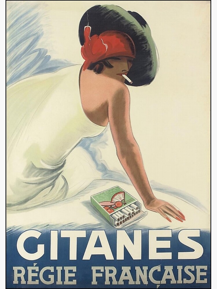 フランスヴィンテージポスター ビューモ ジターヌ GITANES