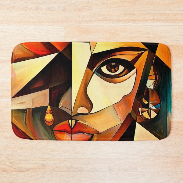 Item preview, Portrait of a young woman cubism designed and sold by ElliOzy.