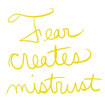 Artwork thumbnail, Mistrust/Diffidenza by abeink