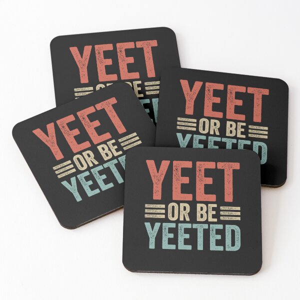 Item preview, Dank Meme Viral Phrase Retro 80s 70s Yeet or be Yeeted designed and sold by PandaPope.