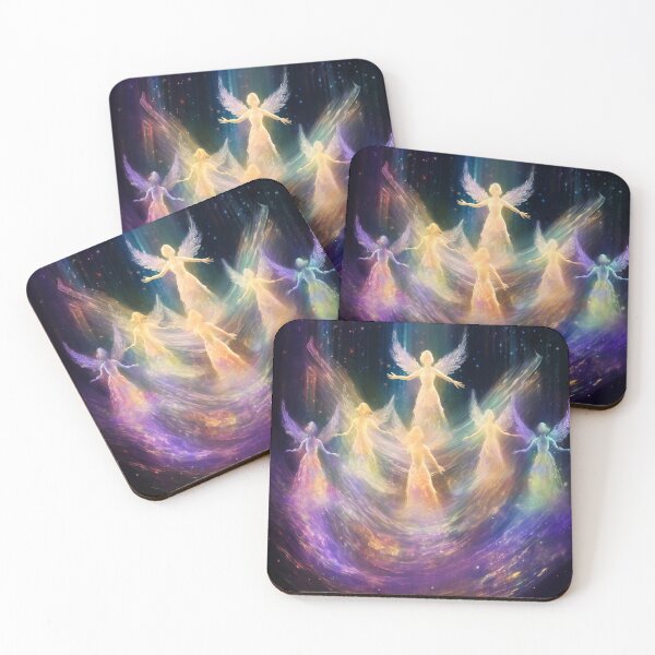 Item preview, Angel glowing beings 6 designed and sold by Art by Lilia.