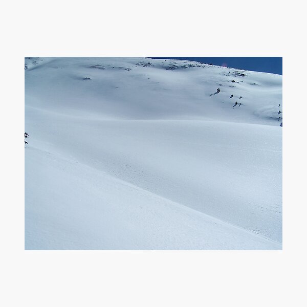 Snow Photographic Print