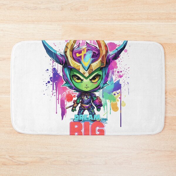 Item preview, Dream Big Tee: Tiny Hero Synthwave Graffiti Kids T-Shirt Design designed and sold by CozyCanvasCrew.