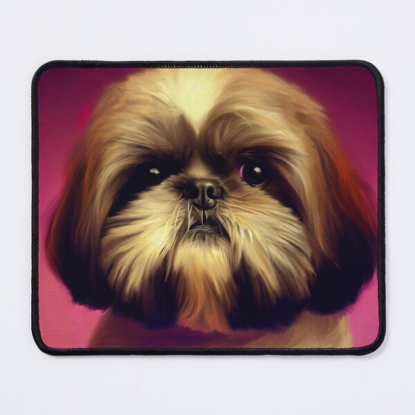 Item preview, Magenta Renaissance: The Serene Shih Tzu designed and sold by StyleSyndicatio.