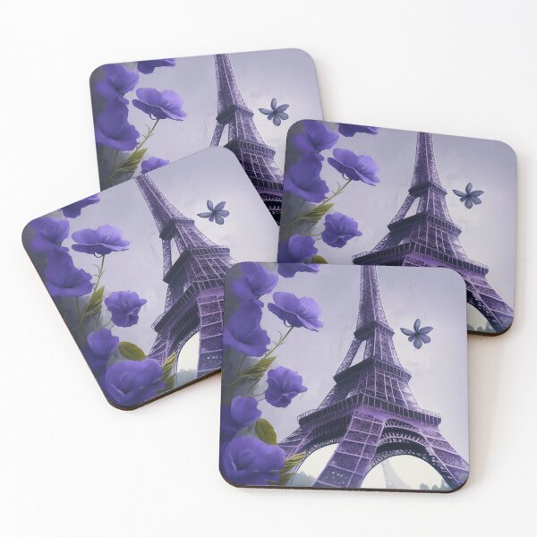 Item preview, Purple romantic Paris designed and sold by ElliOzy.