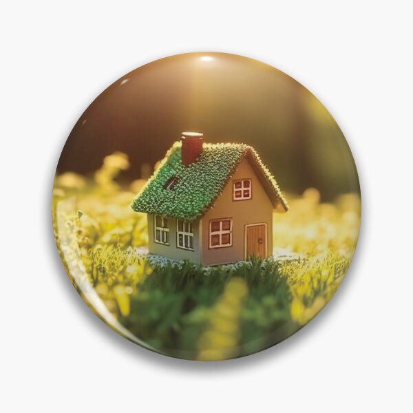 Item preview, Cute Tiny House In Nature designed and sold by AdrianGrosu.