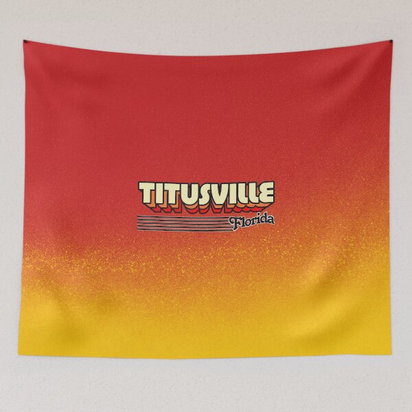 Item preview, Titusville, Florida | Retro Stripes designed and sold by retroready.