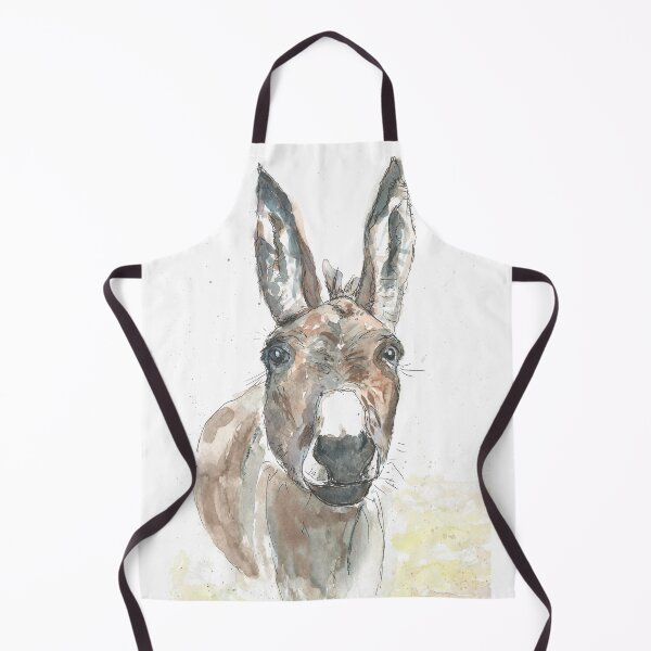 Item preview, Donkey portrait. designed and sold by DebTheZeb.