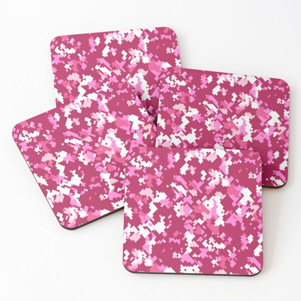 Item preview, Electric Pink Digital Pixel Modern Camouflage Pattern designed and sold by camostore23.