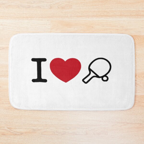Item preview, I LOVE TABLE TENNIS T SHIRT PING PONG PLAYER HEART DESIGN Quote designed and sold by New Art.