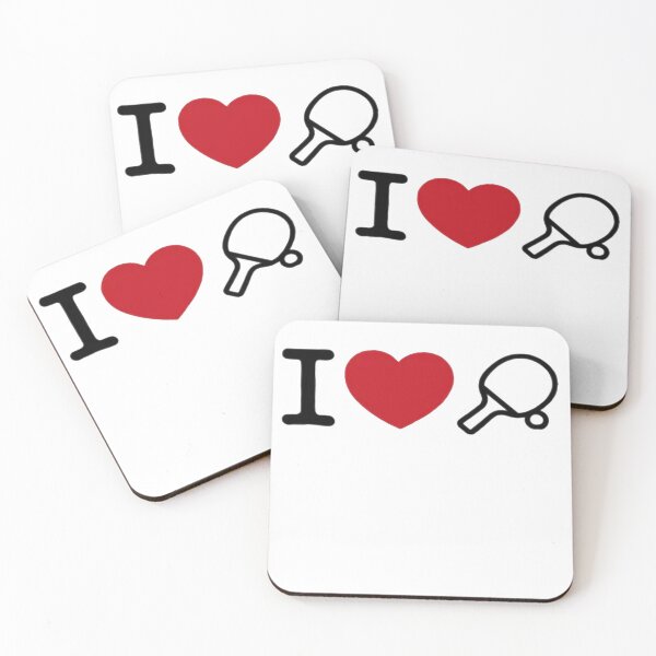 Item preview, I LOVE TABLE TENNIS T SHIRT PING PONG PLAYER HEART DESIGN Quote designed and sold by New Art.