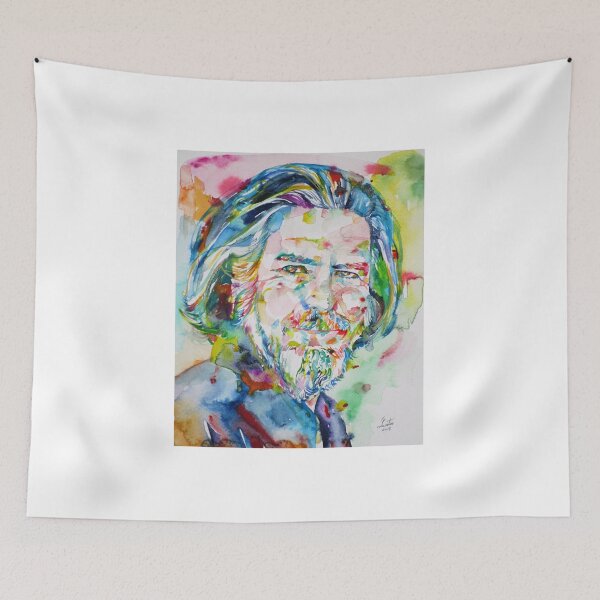 Item preview, ALAN WATTS - watercolor portrait.8 designed and sold by lautir.