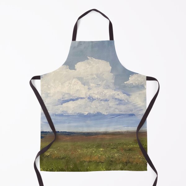 Item preview, Cloud Graphic Art Summer Landscape, Oil Painting designed and sold by GalleryDigitals.