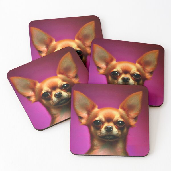Item preview, Magenta Renaissance: The Radiant Chihuahua designed and sold by StyleSyndicatio.