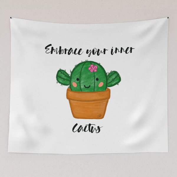 Item preview, Embrace Your Inner Cactus designed and sold by OTPillustration.