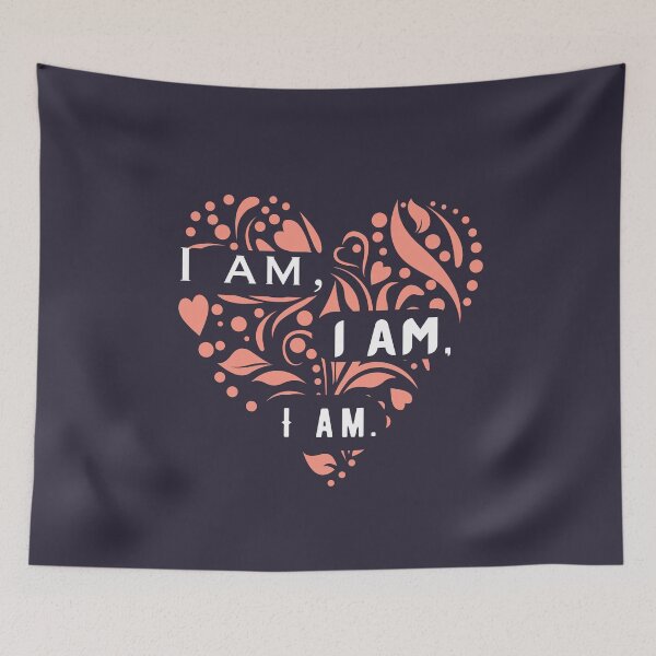 Item preview, The Bell Jar quote by Sylvia Plath: I am, I am, I am. designed and sold by artbleed.