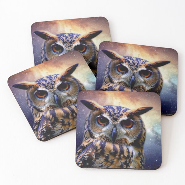 Item preview, Owl and the Milky Way designed and sold by pwdworld.