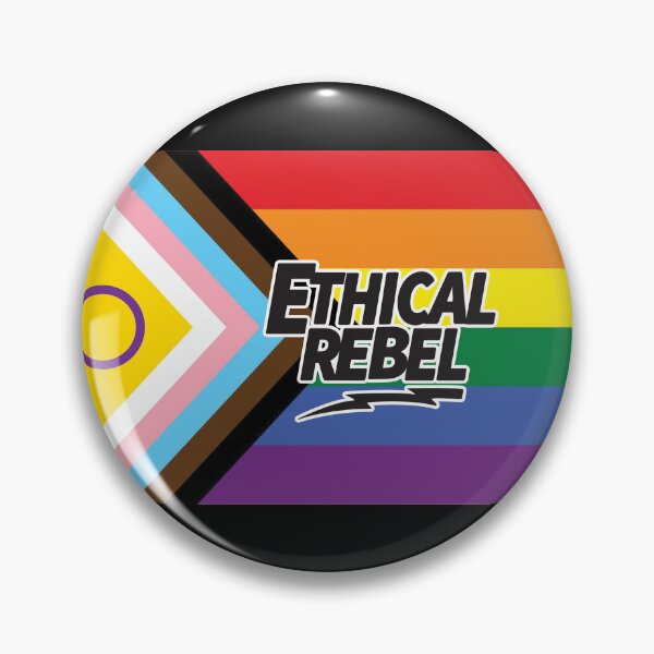 Intersex Inclusive Ethical Rebel Pin