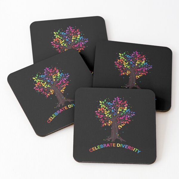 Item preview, Celebrate Diversity Rainbow Tree - Gender Inclusion and Pride Design LGBQT+ designed and sold by Hello-Parsnip.