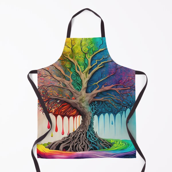 Artikelvorschau, colorful tree with rainbow colors entworfen und verkauft von DeluxBee.