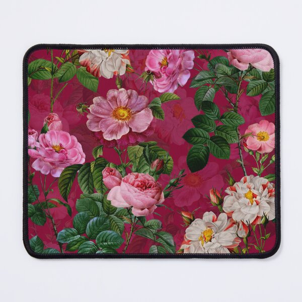 Item preview, The Most Famous Roses In The World By Redouté Botanical Night Garden Nightgarden designed and sold by UtArt.
