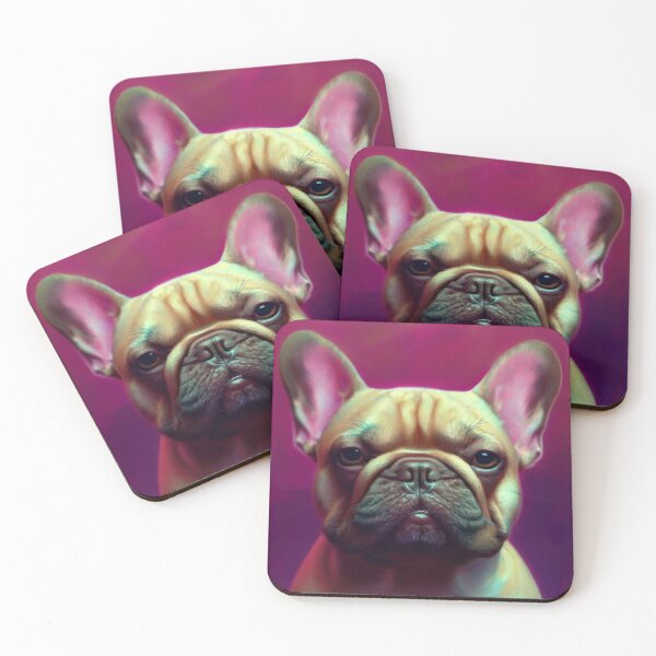 Item preview, Magenta Renaissance: The Eloquent French Bulldog designed and sold by StyleSyndicatio.