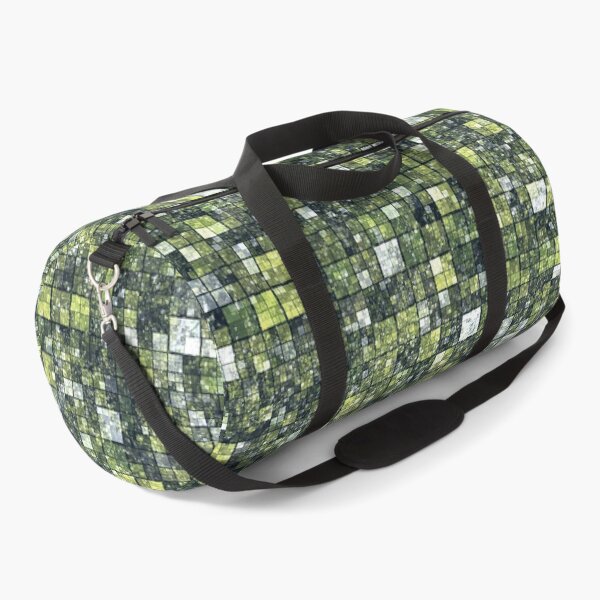 Item preview, Abstract Tiny Check Pattern in Black Green and White designed and sold by Trevor Hirst.