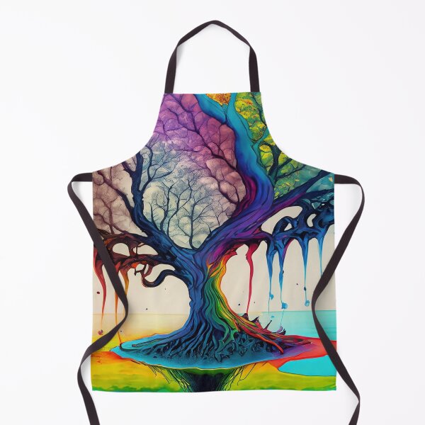 Artikelvorschau, colorful tree with rainbow colors entworfen und verkauft von DeluxBee.