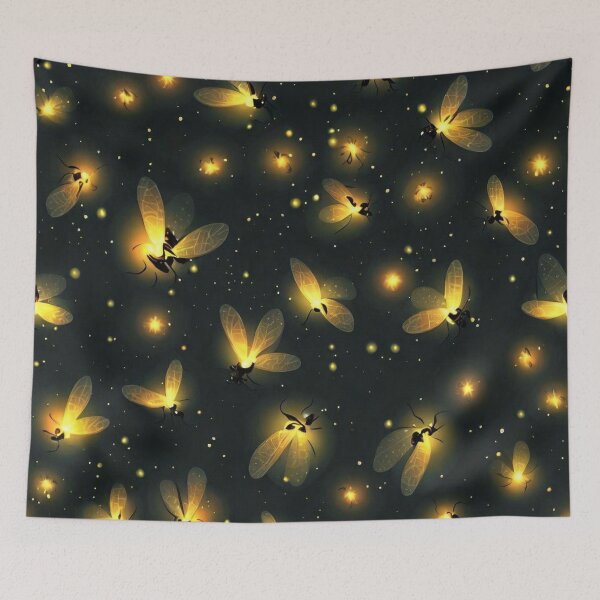 Item preview, Fireflies Pattern designed and sold by FlowFlex.