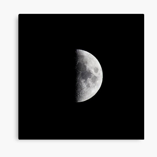 Half Moon in Galloway Forest Park Canvas Print
