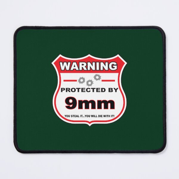 Item preview, 9mm Protected by 9mm Shield designed and sold by asmineDahli.